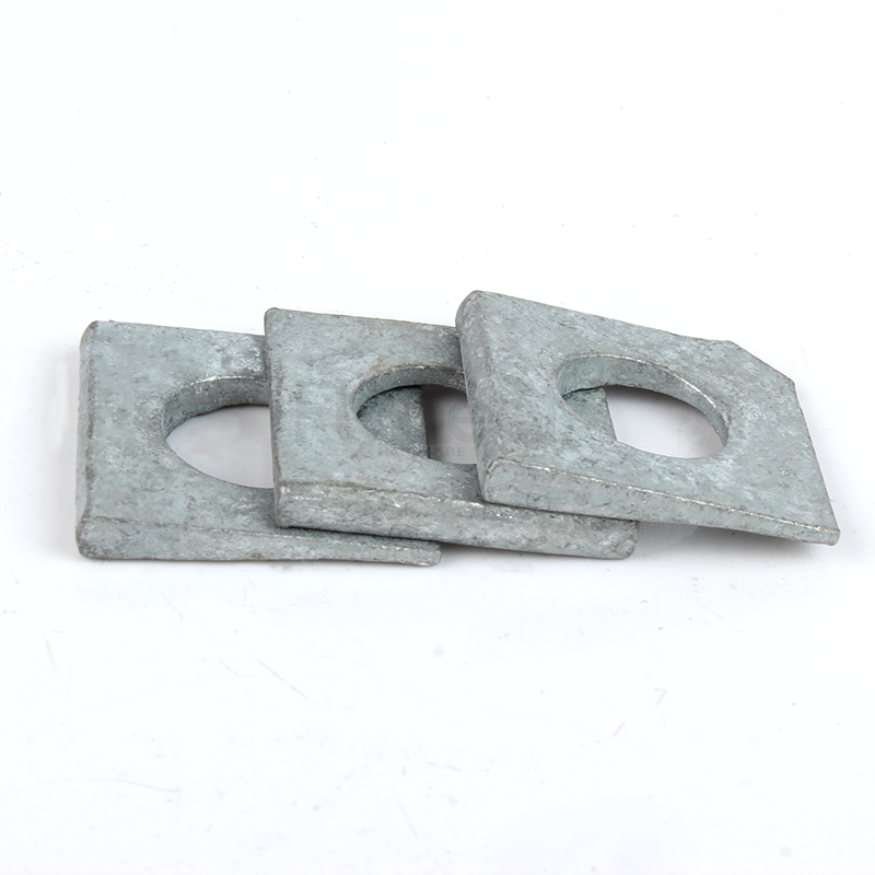 65MN鍍熱浸鋅 方斜墊圈