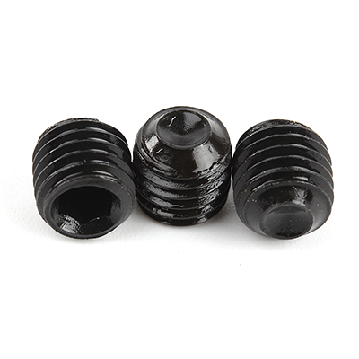 碳鋼45H發(fā)黑六角凹端緊定細(xì)牙螺釘ANSI/ASMEB18.3