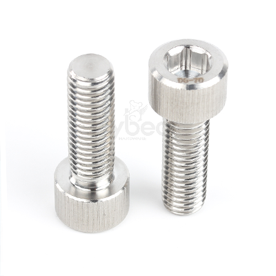 D6-70不銹鋼內(nèi)六角圓柱頭螺釘全牙滾花DIN912