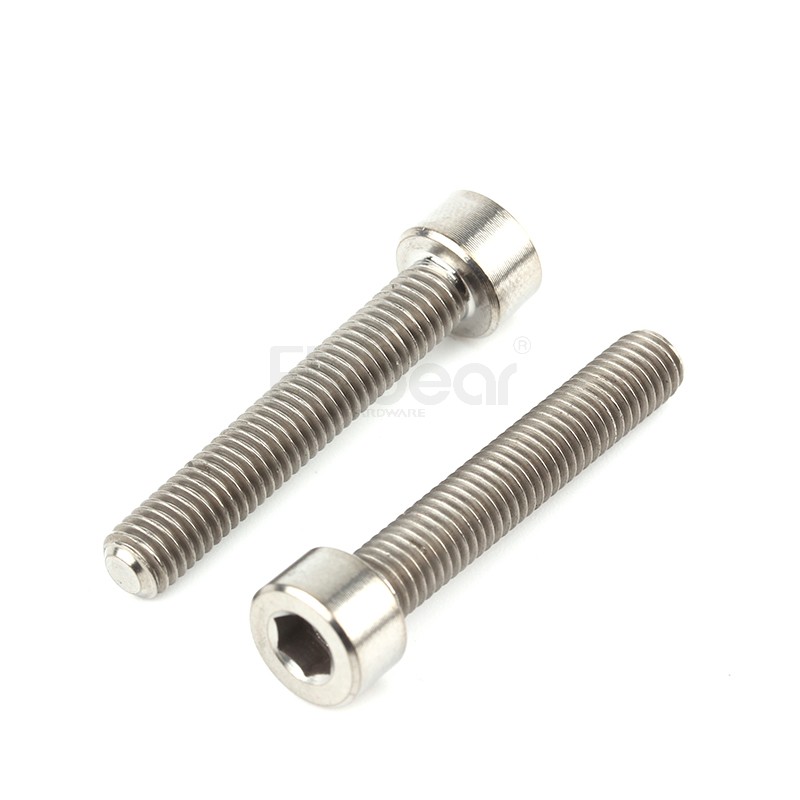 TC4鈦合金(抗拉強(qiáng)度≥900Mpa)內(nèi)六角圓柱頭全牙無(wú)滾花螺釘GB70.1