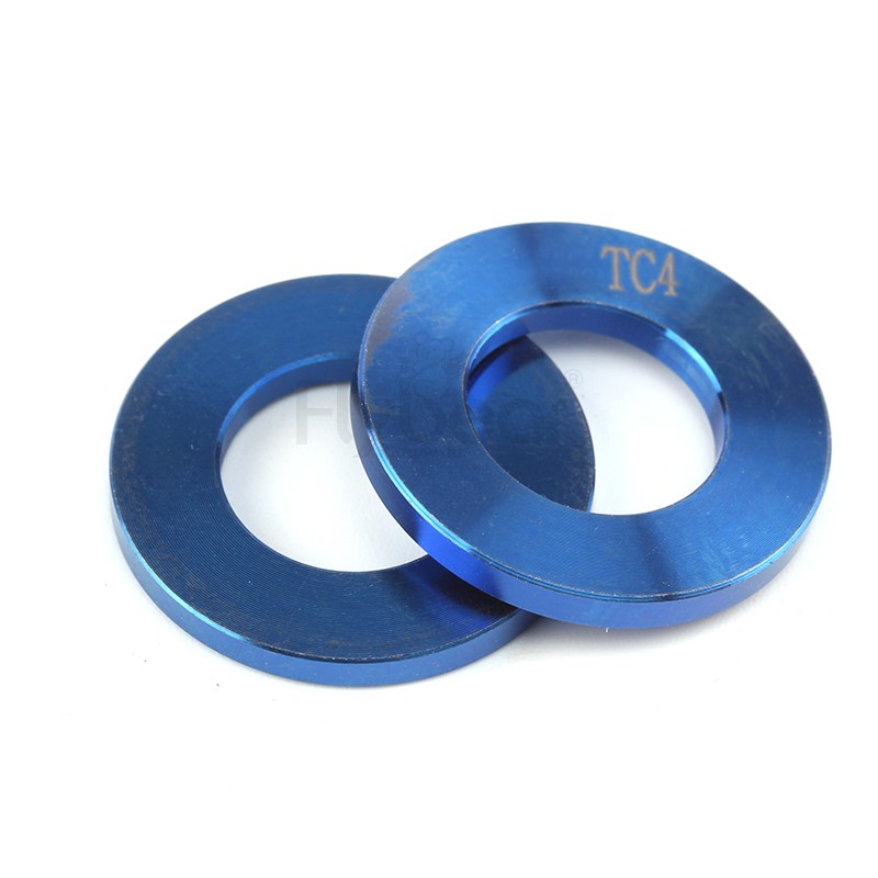 TC4(抗拉≥1100MPa)鈦合金脈沖陽(yáng)極氧化平墊圈A級(jí)GB97.1