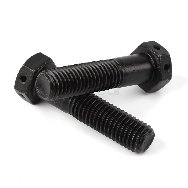 六角頭頭部帶孔半牙螺栓GB32.1