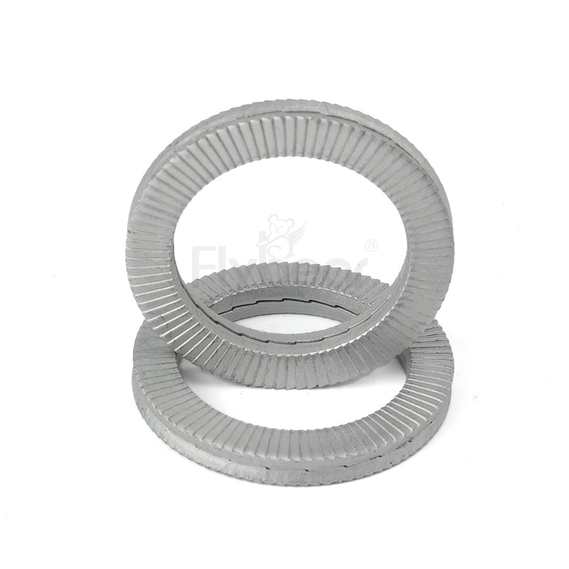 碳鋼達(dá)克羅雙疊自鎖墊圈