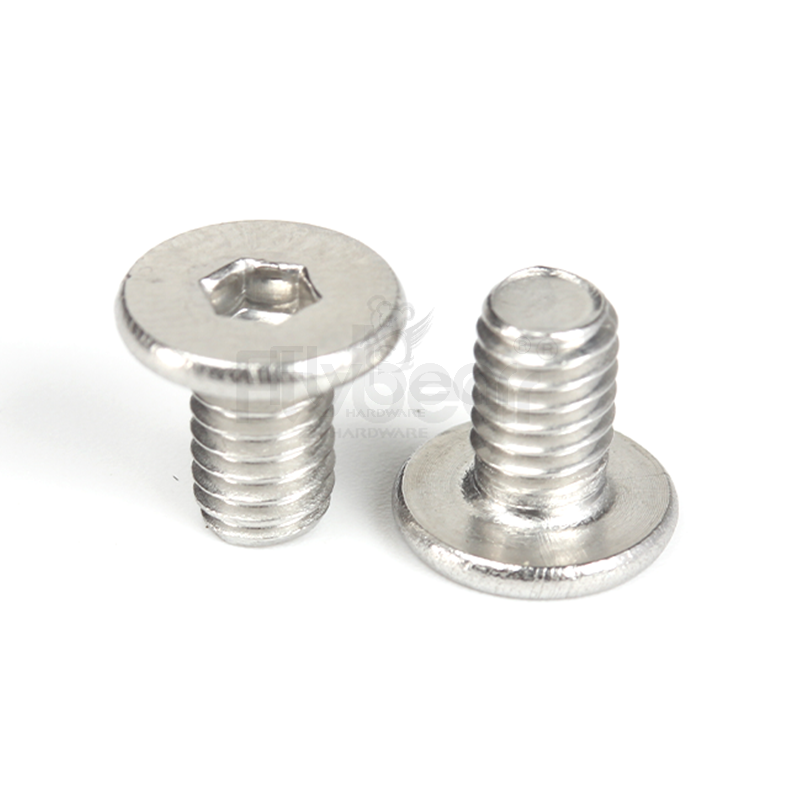 不銹鋼內(nèi)六角扁平頭機(jī)螺釘D6781