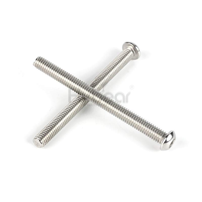 304不銹鋼A2-70內(nèi)六角平圓頭螺釘ISO7380