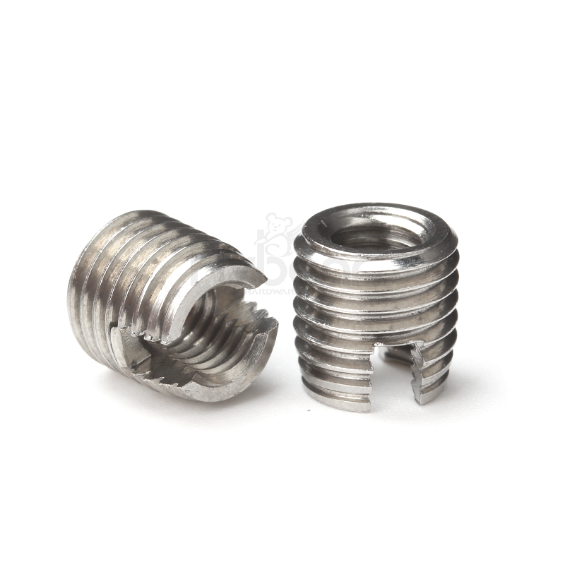 303不銹鋼鈍化處理48h(開槽型)自攻螺套