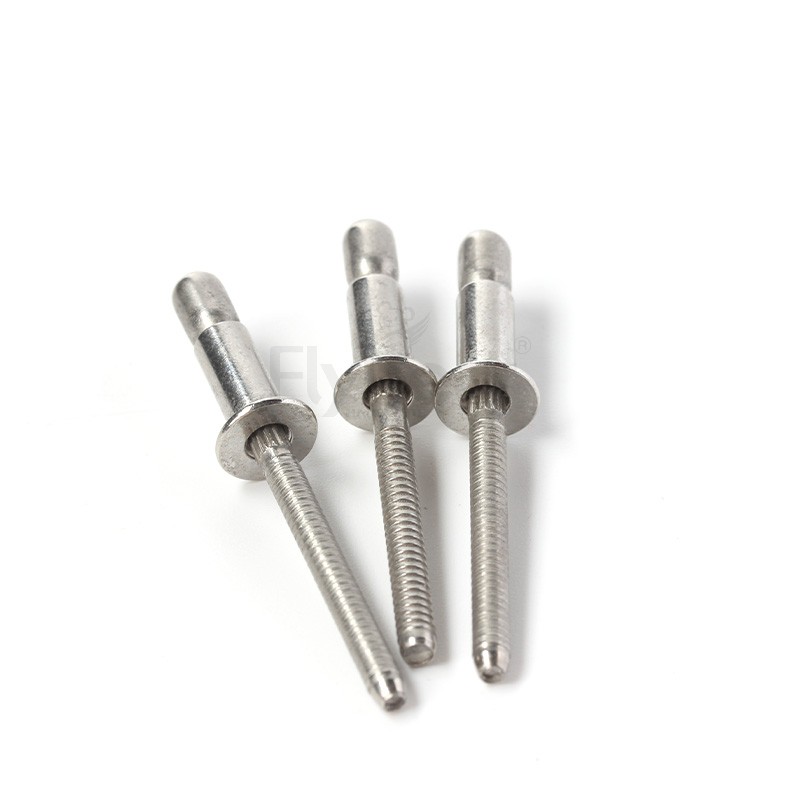 316不銹鋼開口型平圓頭抽芯鉚釘51級GB12618.4